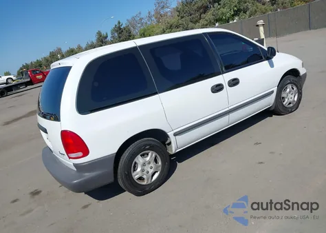 1998 Plymouth Voyager z USA, uszkodzony, nr VIN 2P4GP25R5WR542945